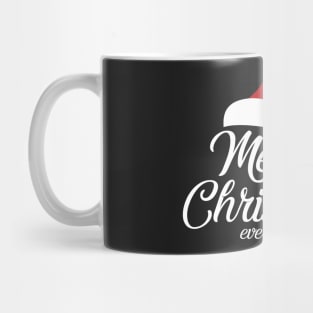 Merry Cristmas Typo Hat Mug